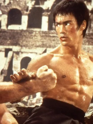 Bruce Lee et Chuck Norris dans la Fureur du dragon